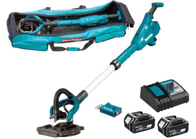 MAKITA DSL800RTEU aku. brúska na sadrokartón